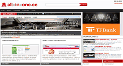 Desktop Screenshot of all-in-one.ee