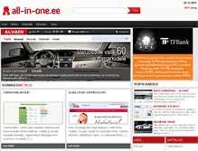 Tablet Screenshot of all-in-one.ee